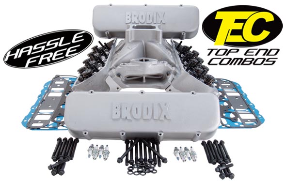BRODIX TOP END COMBO KIT BBC
